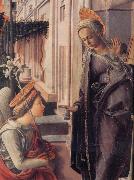 Fra Filippo Lippi Details of The Annunciation Sweden oil painting artist